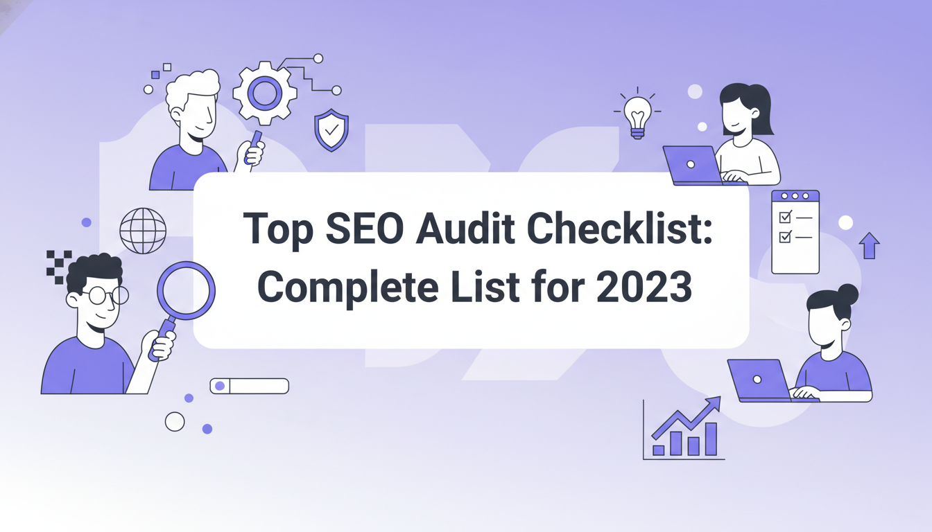 Top SEO Audit Checklist: Complete List for 2023