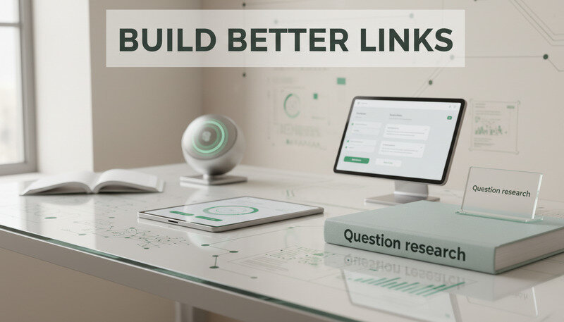 Email templates and contact management interface for link building campaigns