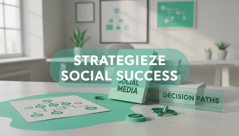 Decision tree flowchart showing various factors and recommended strategies