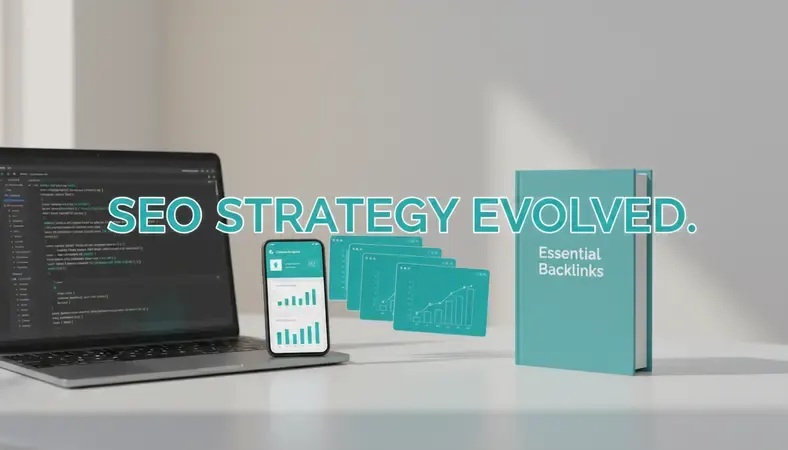 Professional workspace showing SEO tools and domain analysis dashboards