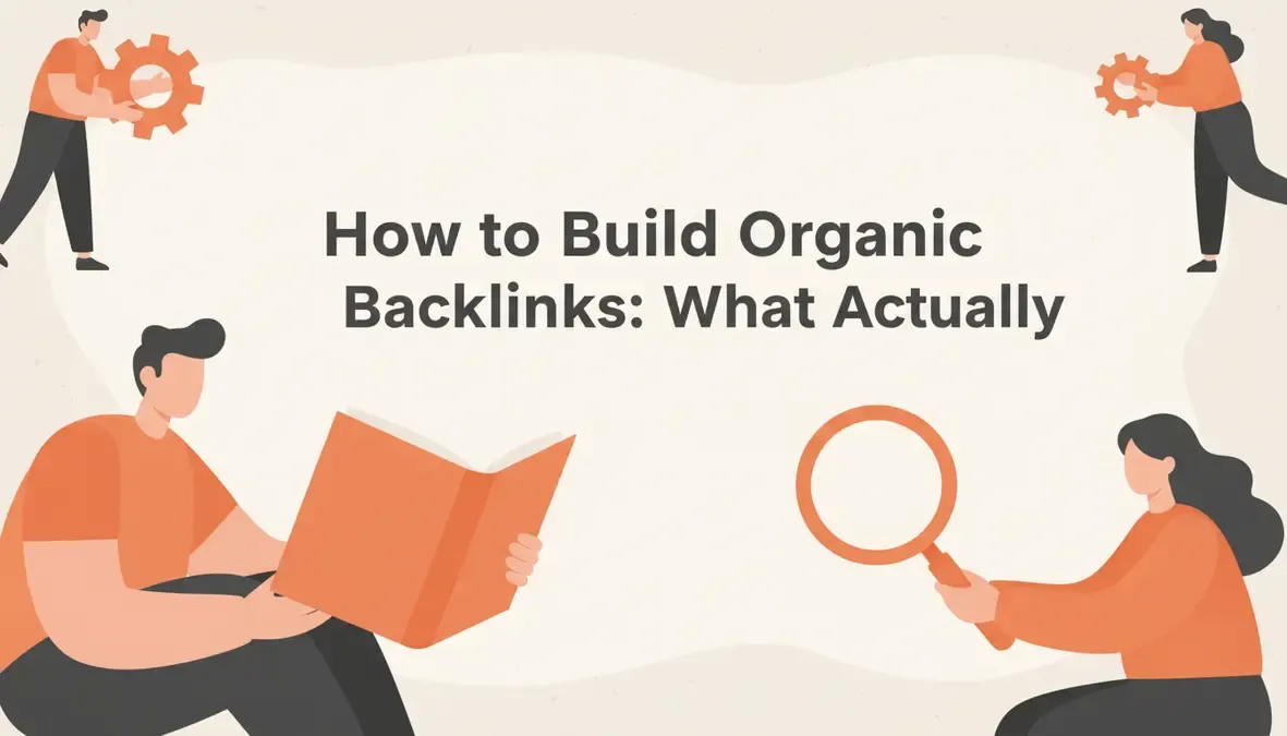 How to Build Organic Backlinks: What Actually